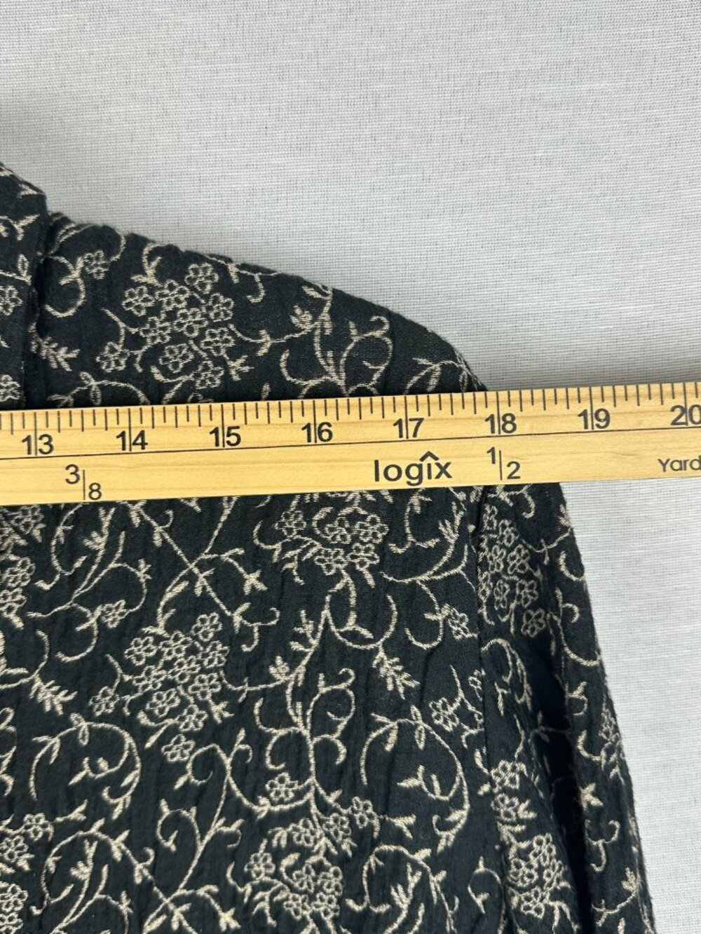 Elizabeth by Liz Claiborne Long Sleeve Collared Button-Down Women's Shirt 1X - Picture 7 of 11